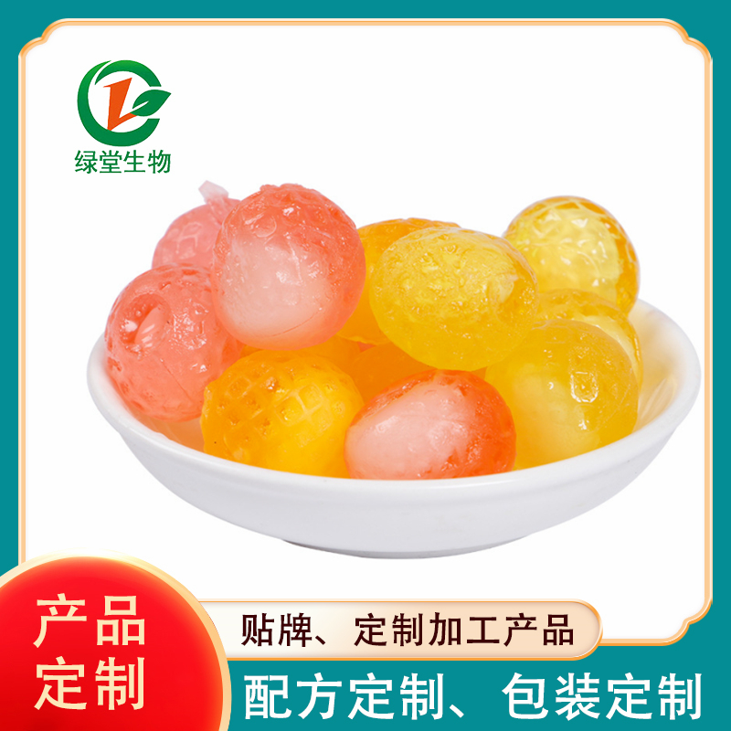 雞內(nèi)金益生菌軟糖代加工