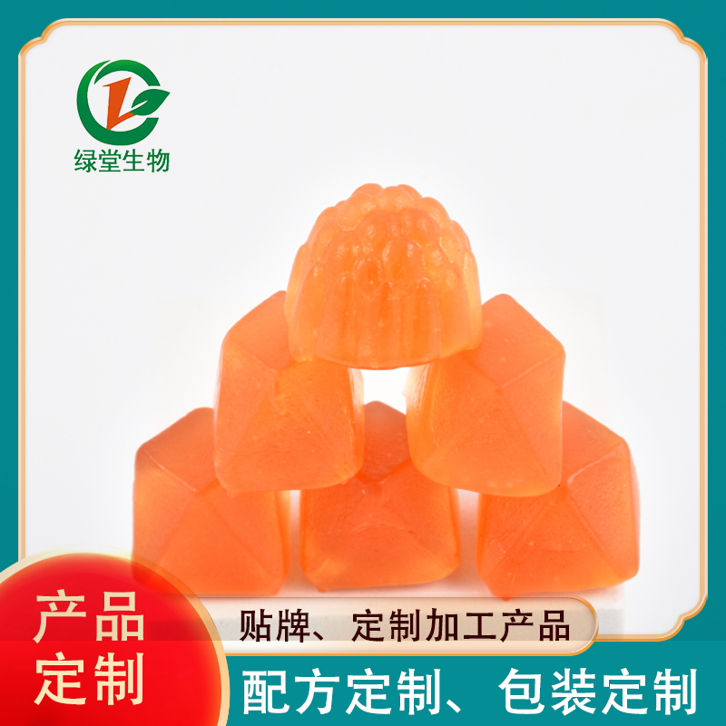 探索牛脾肽山楂雞內金軟糖貼牌代加工的新篇章